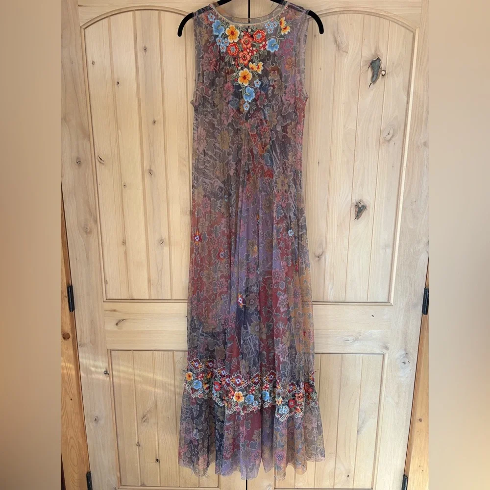 Johnny Was Biya Merkava Maxi Dress - Picture 5 of 16